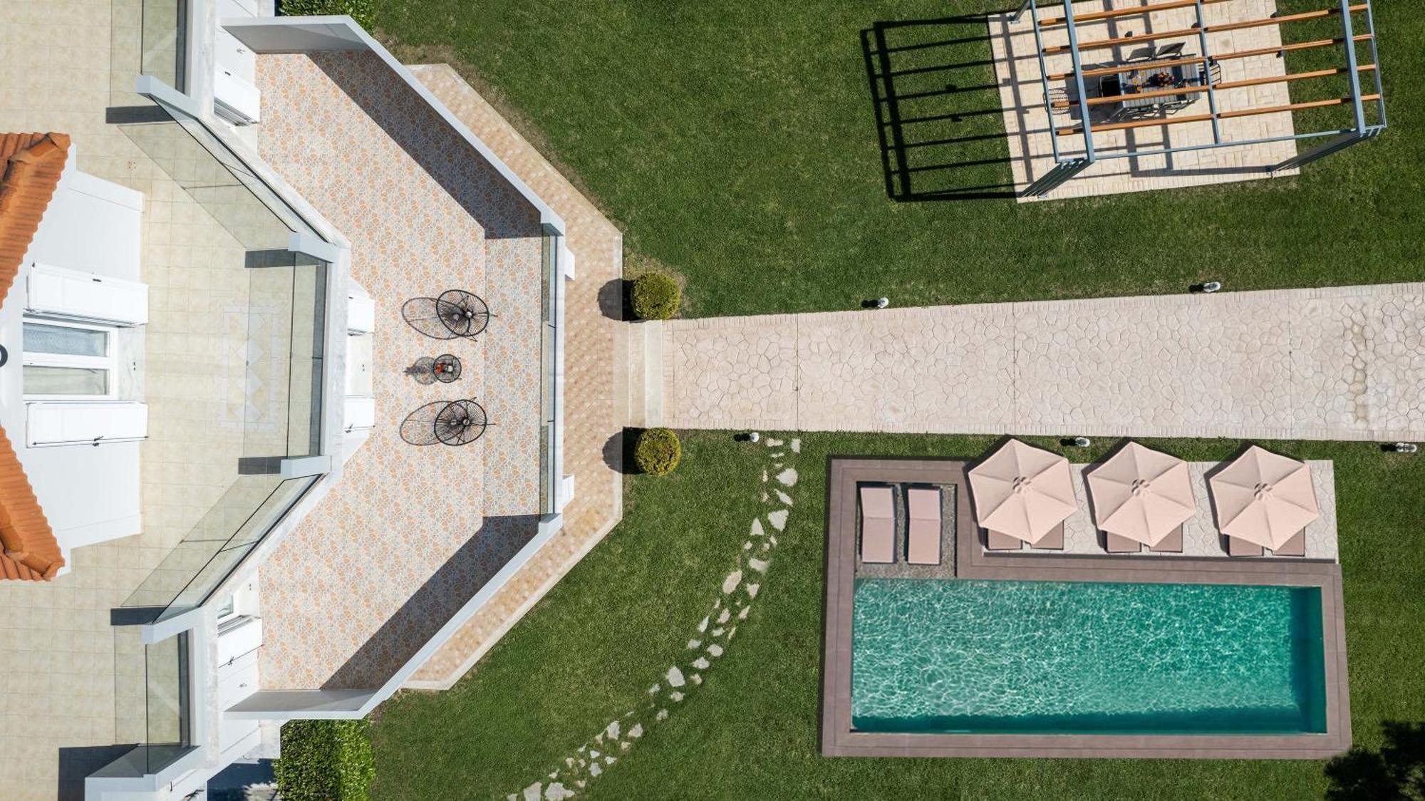 Gala'S Elegant Home Villa Tragaki Exterior photo
